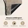 Wabi sabi - Plant - Beige Inductie beschermer vinyl 3mm middel -usfeer4_FR