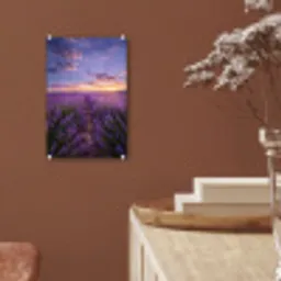 Lavendel - Veld - Natuur - Paars plexiglas 5mm klein -sfeer5