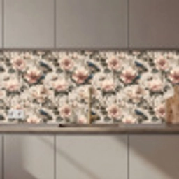 Klassiek - Vogels - Kleurrijk keuken achterwand 2 middel 871 zz_3dshopping