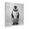 Pinguïn - WC rol - Wit plexiglas 5mm klein -z3d