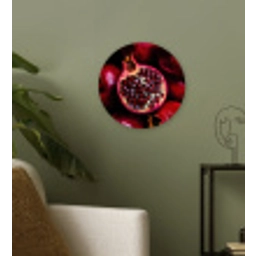 Granaatappel - Rood - Fruit Wandcirkel plexiglas klein -sfeer3