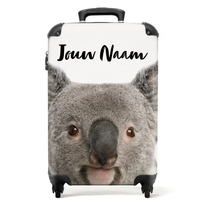 Schattige Koala Beer NBS - Handbagage koffer - Kinderen Unisex middel -productfoto_recht