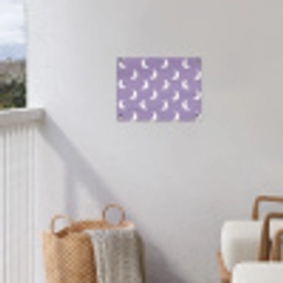Manen - Patroon - Paars tuinposter los doek klein 239 -sfeer8