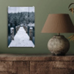 Steiger - Meer - Sneeuw - Bergen - Rustgevend plexiglas 5mm klein -sfeer3