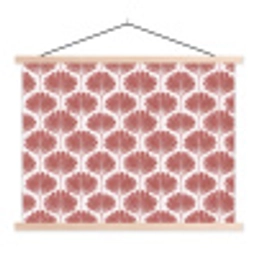 Waaier - Motief - Terra textielposter latten blank klein 122 -3d