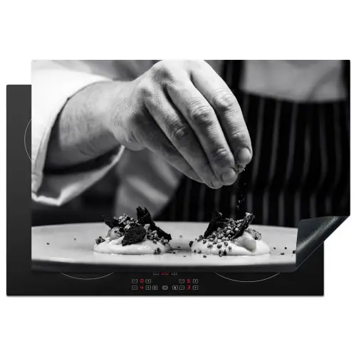 Chef - Garnering - Gerecht Inductie beschermer vinyl 3mm klein -3d