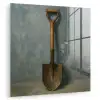 Schep - Gereedschap - Schilderij plexiglas 5mm klein -zzzproduct_nieuw