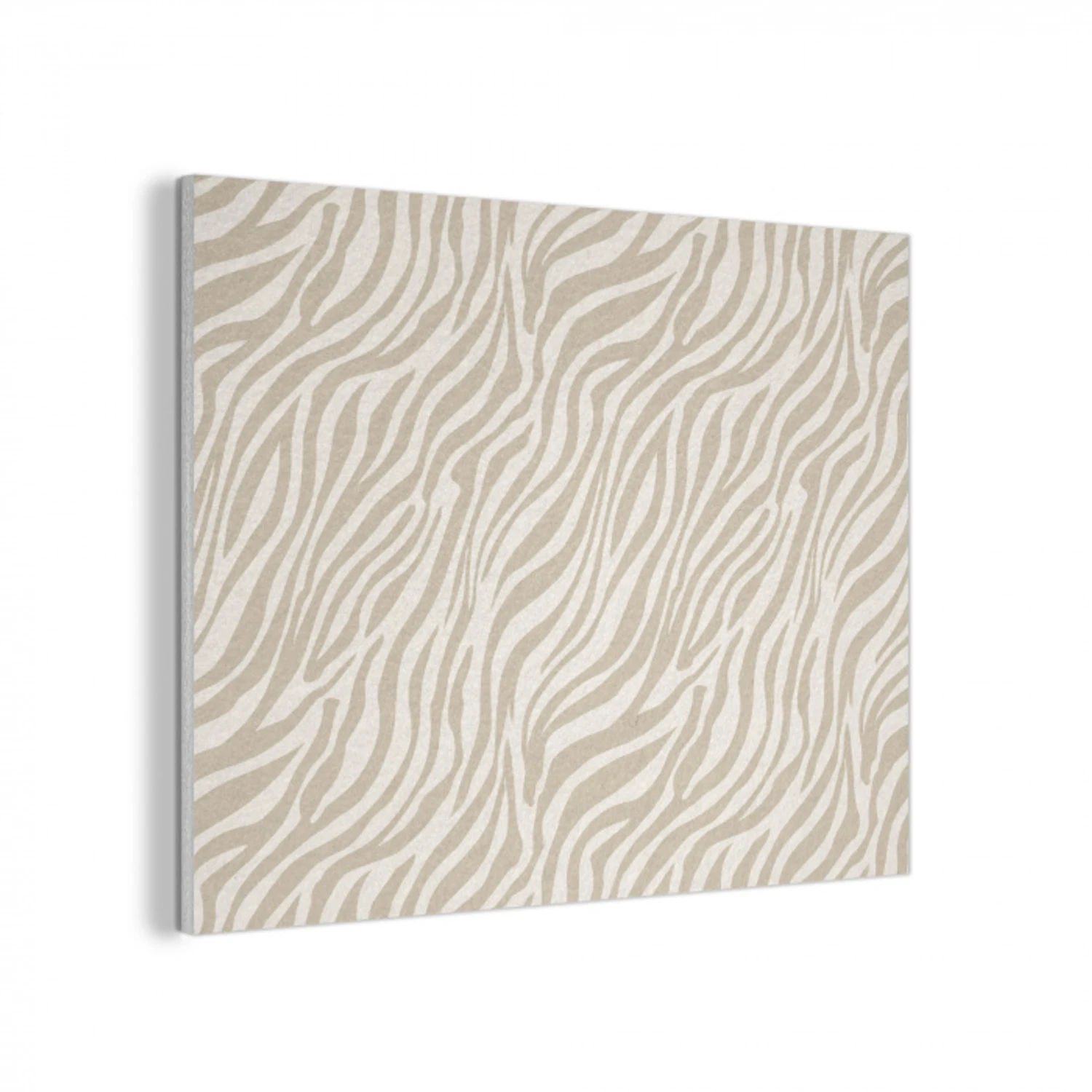 Zebra - Patroon - Beige PET vilt klein 837 -3d