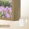 Bloemen - Lavendel - Paars - Lucht - Zonsondergang - Weide - Natuur Light Box met batterij (Wandlamp) middel -USP_websiteoplaadbaarNL