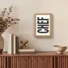 Chef - Japandi - Decoratie - Vintage Light Box met kabel (Tafellamp) klein -sfeer2