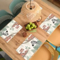 Jungle - Rustiek - Pastel Placemat vinyl groot -zzsfeer5_Kitchenyeah-website