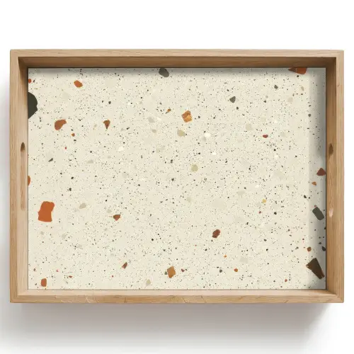 Terrazzo - Decoratie - Tegels - Patronen Dienblad Rechthoek middel -z3d_shopping