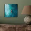 Bootje - Water - Blauw aluminium wit klein -sfeer2