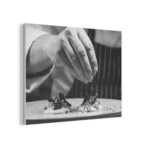 Chef - Garnering - Gerecht PET vilt klein -3d
