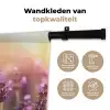 Lavendelbloemen - Paars - Zonlicht Wandkleed katoen klein -sfeer2