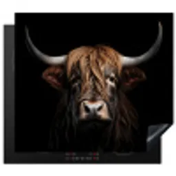 Nachtwacht van de Hooglanden Inductie beschermer vinyl 3mm middel -3d