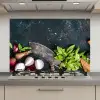 Koksmes en Verse Ingrediënten keuken achterwand spatscherm klein -3d_website