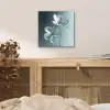 Kristal - Bloemen - Grijs aluminium wit klein -sfeer3