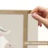 Pony - Minimalistisch - Pastel Light Box met batterij (Wandlamp kind) middel -USP_websiteprintNL