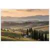Toscaans - Landschap - Heuvels poster papier klein -3d