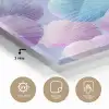 Schelpen - Paars - Blauw - Patroon plexiglas 5mm klein -sfeer2