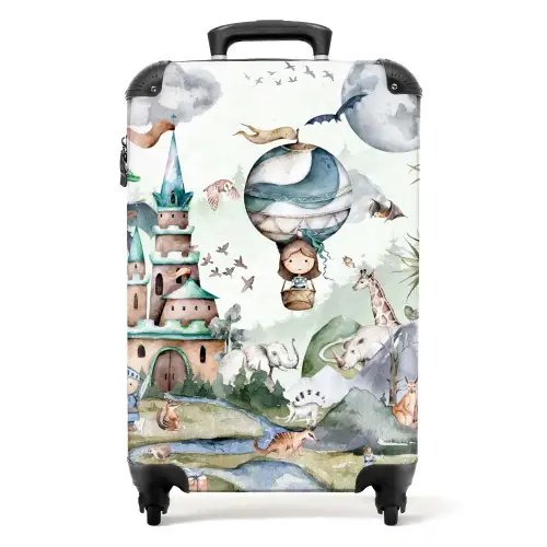 Toverland Koffer - NBS - Handbagage middel -productfoto_recht
