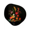 Schaal - Boeket - Bloemen Wandcirkel Organisch Forex 3mm klein -3d