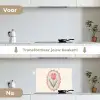 Tulp - Lijst - Ovaal - Illustratie keuken achterwand spatscherm klein -voor_na_NL