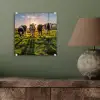 Koeien - Zon - Gras - Dieren - Boerderij plexiglas 5mm klein -sfeer3
