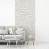Schubben - Wit - Elegant fotobehang vinyl groot 64 -woonkamer