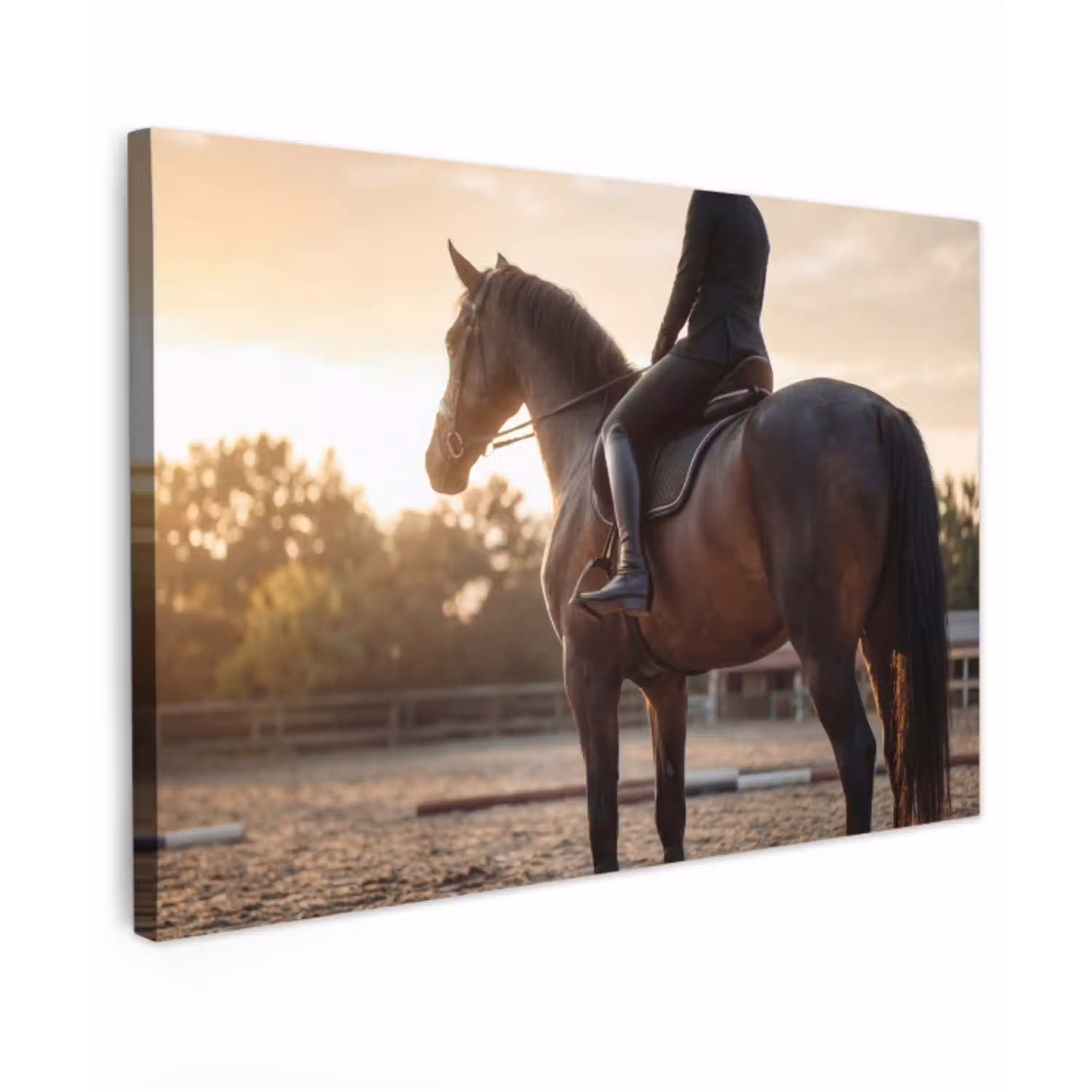 Harmonie - Ruiter - Zon canvas 2cm klein -z3d