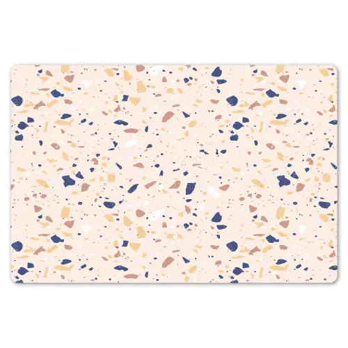 Terrazzo -  Patroon - Kleurrijk - Indigo Placemat vinyl groot 368 -zzsfeer1_Kitchenyeah-website