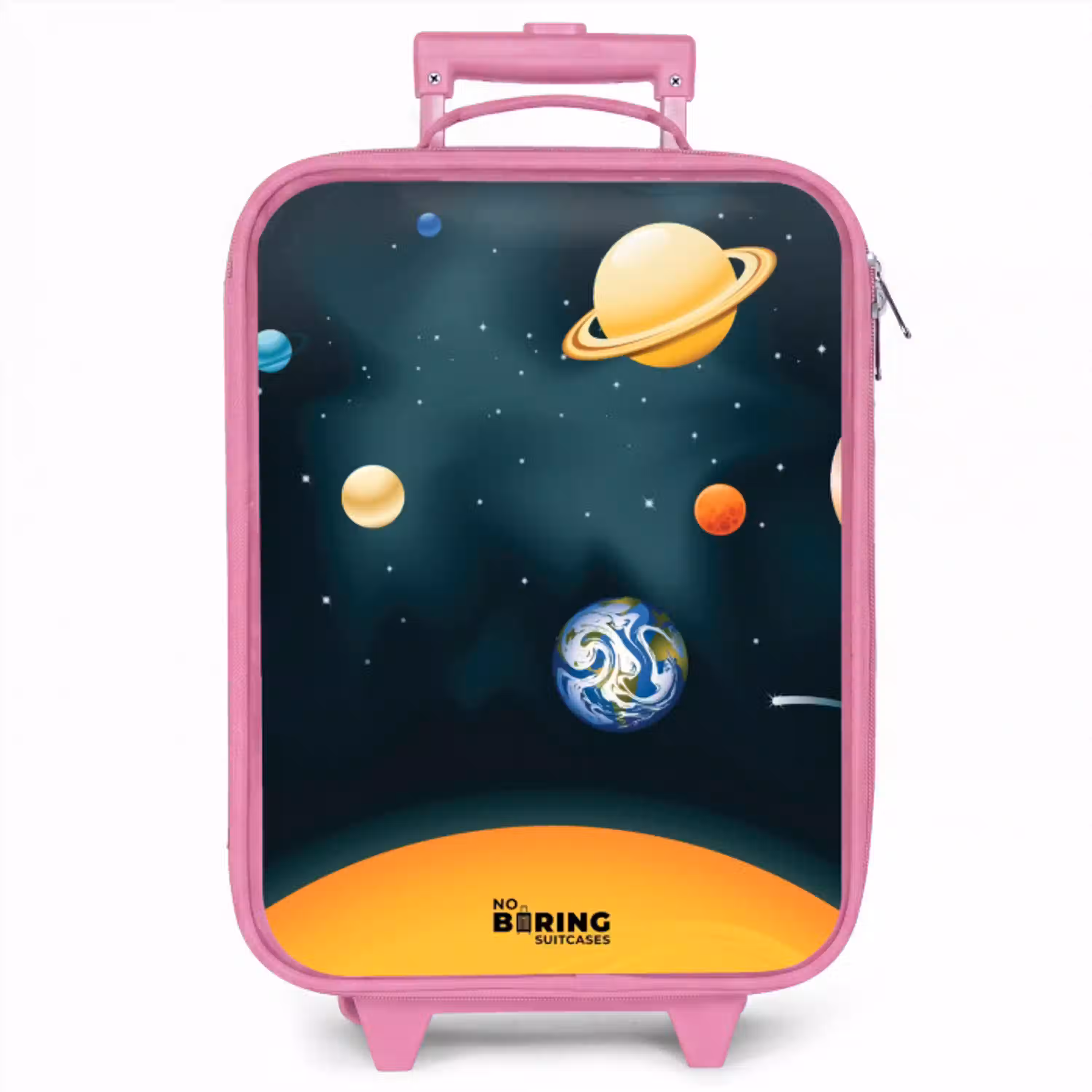 Ruimte met planeten Kinderkoffer - Roze klein -zzz_website3d