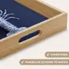 Kreeft - Porselein - Delfts - Blauw Dienblad Rechthoek middel -USP_HandgreepNL
