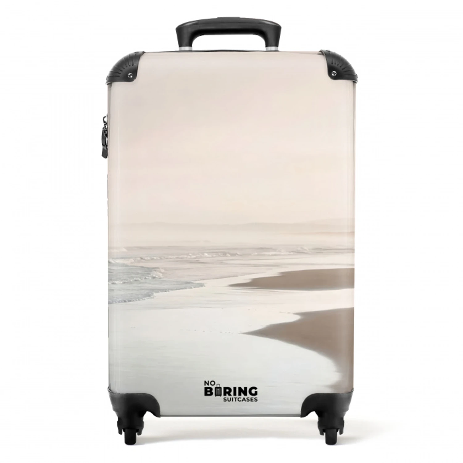Kustlijn - Strand - Oceaan NBS - Handbagage koffer - Volwassenen Unisex middel -productfoto_recht