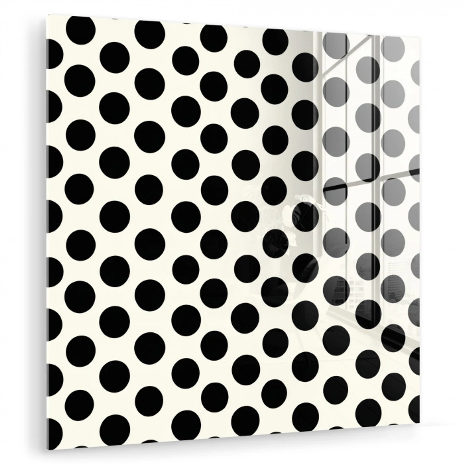 Klassiek - Stippen - Zwart plexiglas 5mm klein 11 -zzzproduct_nieuw