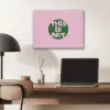 This is art - Tekst - Cirkel - Groen PET vilt klein -sfeer5