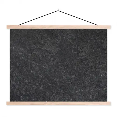 Beton - Grijs - Textuur - Retro - Industrieel textielposter latten blank klein -3d