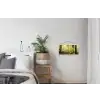 Bos - Bomen - Pad - Zon - Planten - Bladeren - Natuur textielposter latten blank klein -woonkamer