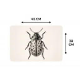 Kever - Insect - Vintage Placemat vinyl groot -specs