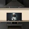Hond - Garde - Kok keuken achterwand spatscherm klein -sfeer1