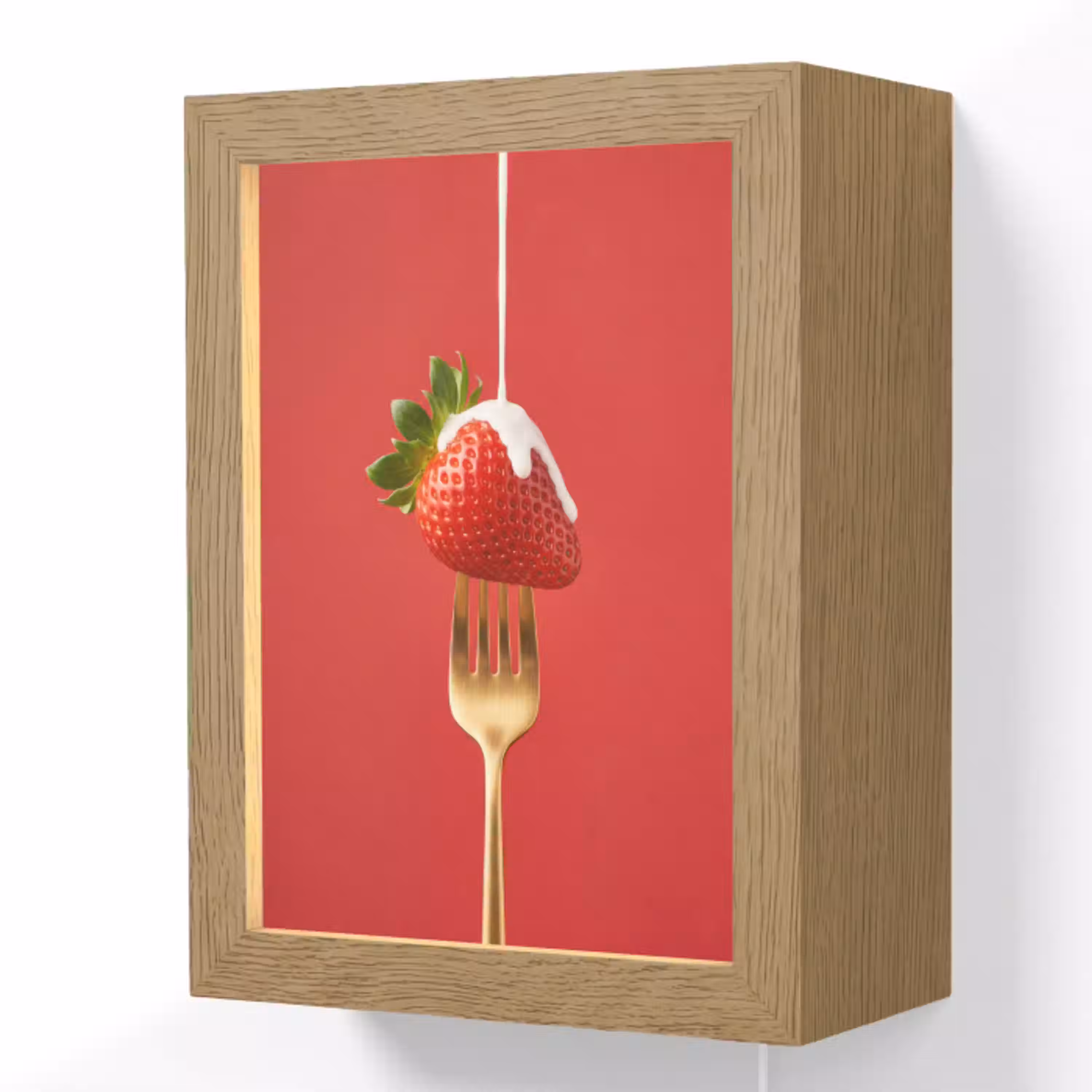Fruit - Room - Modern Light Box met kabel (Wandlamp) klein -3d