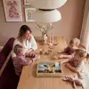Koe - Bloemen - Weiland Dienblad Rechthoek middel -sfeer4