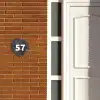 Verweerd metaal - Traditioneel Naambord Organisch middel -sfeer3