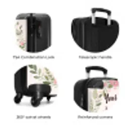 Fladderende Flapuiltjes NBS - Handbagage koffer - Kinderen Unisex middel zzzzzzzbolletjes_ENG
