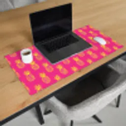Ananas - Trendy - Roze Muismat XXL klein 681 -sfeer1
