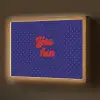Yes fun - Rood - Blauw - Stippen Light Box met batterij (Wandlamp) middel -z3d_website