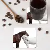Paard - Modern - Balans onderzetter kurk middel -sfeer2