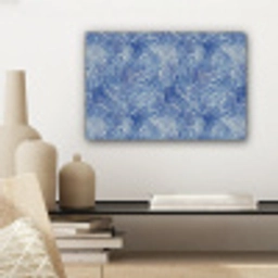 Modern - Abstract - Blauw canvas 2cm klein 34 -sfeer6