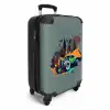 Auto in spookstad Koffer - NBS - Handbagage middel -productfoto_3d